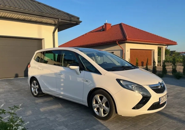 Opel Zafira cena 34900 przebieg: 190000, rok produkcji 2014 z Zambrów małe 301